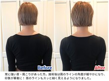 ラシュシュ/ビフォーアフター