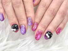 エイト ネイル 渋谷駅前店(eight nail)/パープルピンク