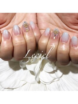 ルシエル(LeCiel)/シンプルオフィスネイル4980円