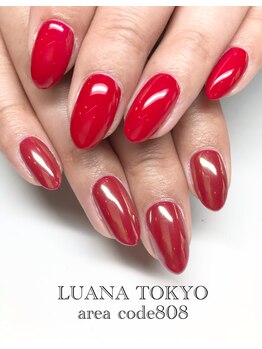ルアナトウキョウ エリアコード 808(LUANA TOKYO area code 808)/キラキラベールワンカラー