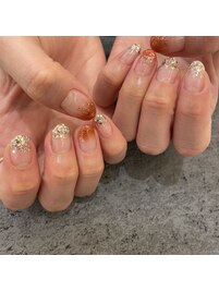 ラメホログラデーション
