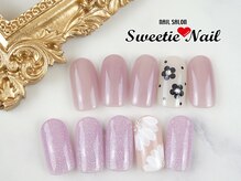 スウィーティーネイル 本八幡駅前店(Sweetie Nail)/Hデイリーアートコース¥6600