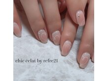 シックエクラ バイ リフレ21(chic eclat by Refre21)の雰囲気（シンプル～トレンドまでご対応♪定額デザインあり◎）