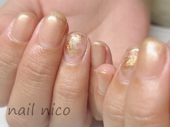 ネイルニコ(nail nico)/シアーコーラカラーネイル