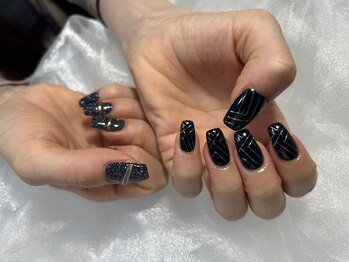 ネイルモア 藤が丘店(nail mor.)/ミラーアート