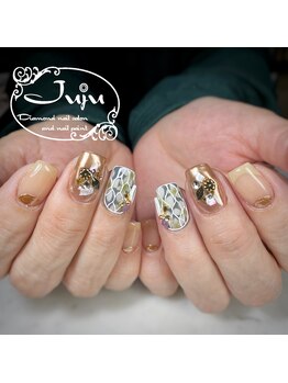 ジュジュ(Juju)/個性派迷彩柄ネイル