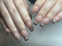 ネイルズバー 新宿店(Nails Bar)/ブラウングラデーションネイル