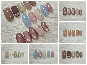 シマー(Shimmer)の写真/【口コミ好評★】トレンドが盛り込まれた定額デザインを毎月40種類ご用意☆選べる定額[A・B]コース¥8850~♪