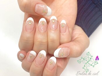 サロンドシエル(salon de ciel)/ダブルフレンチネイル