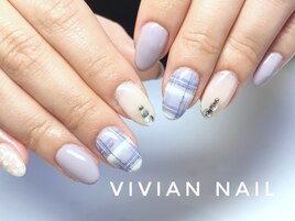 チェック柄　パステルカラー