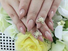 ディーネイル 四条烏丸(D-nail)/【川崎】蝶々パーツ☆グラデ