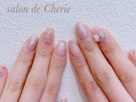 マオジェル/キルティング/リボン