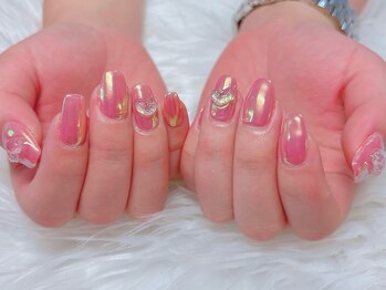 バーロ ビューティールーム(Balo Beauty Room)/ミラーネイル　三軒茶屋