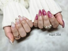 シュガーネイル(sugar nail)/じゅわっとニュアンスネイル