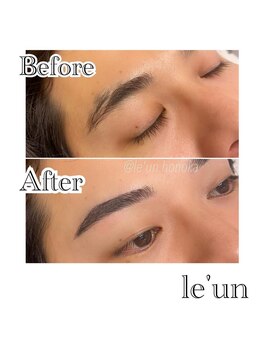 ルアン 六本木店/メンズ美眉毛スタイリング