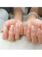 リレア(ReLea)/ガラスフレンチネイル