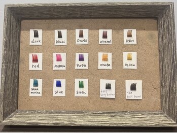 シュシュ(Shu Shu)の写真/【最高級カラーエクステ付け放題＋WPコーティング☆8900円】♪イメージに合わせ色MIXでお洒落に目力UP
