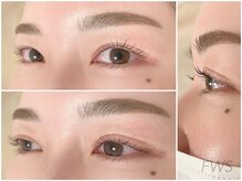 FWSまつげエクステ アンド 美眉スタイリング 阪急西宮salon/似合う美眉&最新のまつげパーマ