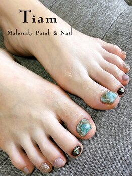 ティアム マタニティペイント アンド ネイル(Tiam Maternity Paint&Nail)/Simpleフット★ご新規様￥5800