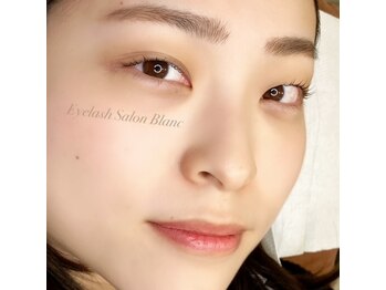 アイラッシュサロン ブラン イオンモール柏店(Eyelash Salon Blanc)/立上げパーマL字型☆韓国風束感