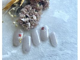 干支(巳)ネイル