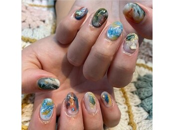 ニコネイル 原宿店(NICOnail)の写真/魅力的な最旬デザイン豊富♪定額コース90分¥7900☆色変更OK！あなたらしいネイルを纏ってオシャレ度UP！
