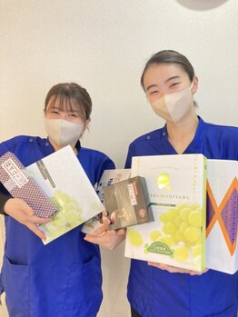 池袋整体院/差し入れに感謝♪☆池袋整体院