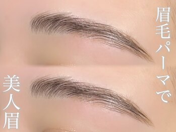 ロエ 明治神宮前 渋谷(LOE)/wax+眉毛パーマ