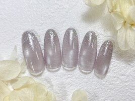 マグネット×フラッシュネイル