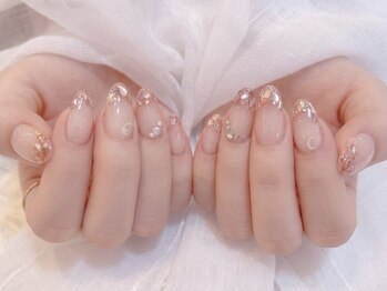 デコール 心斎橋(DECOR)/ラメシェルキラキラネイル