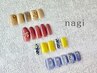 【ハンド】選べるデザイン定額ネイル ライト◆5週間以内の付替オフ無料!