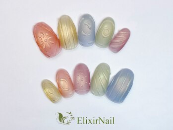 エリクサーネイル 池袋(Elixir Nail)/定額cやり放題/クーポン使用