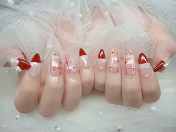 テセネイル(Tese Nail)の写真/【”ちゅるんカラー”×再現力の高さ◎】韓国ジェルでTese nailでしかできない絶妙なフォルムの美しさ◇