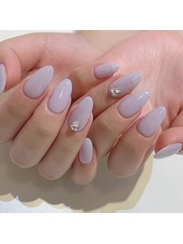シンプルネイル。