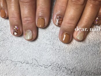 ディアネイル(dear.nail)/ミントカラー大理石