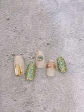 シェリーネイル(Cherie Nail)/エスニック風ネイル♪