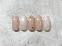 ユーケーネイル(uk nail)/シンプルアート6500円