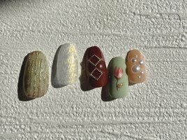 レトロチューリップネイル