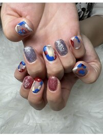 ミャクミャクネイル