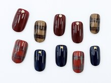 ネイルサロンクイール 宇都宮店(NAIL SALON QUILL)/インク×色鉛筆チェック