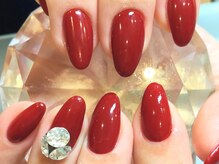 ネイルサロン べルフ(nail salon Verf)/大人上品艶やかネイル