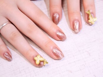 ラルネイル 大宮(Lull. nail)/*マグネット*蝶々*