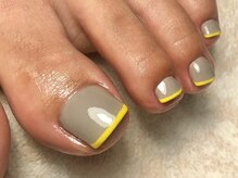 オーラリー ネイル アート メゾン(ORRERY nail art maison)/フット / カラーライン
