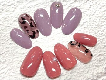 シシュ 梅田店(SyiSyu)/レオパードネイル