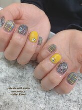 プライベート ネイルサロン マーマ(murmur)/チェックネイル