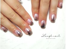 ラフネイル(Laugh nail)/シンプルアート　¥7700