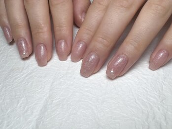 ラフィーナ(RAFFINA)/ラメワンカラー＋ビジュー