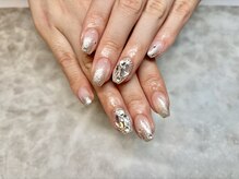 ネイル アイラッシュ 彩 熊谷店/キラキラ埋めつくしネイル