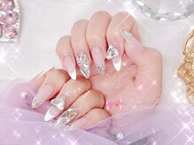 ワンホンネイル 新宿(Rumi Nail)/長さだし/やり放題/持ち込み
