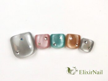 エリクサーネイル 西武新宿(Elixir Nail)/フットやり放題 / クーポン使用